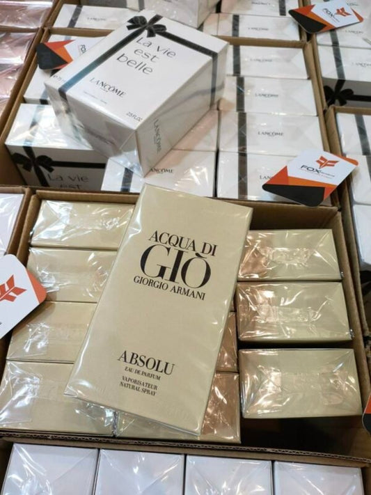 Original perfumes pallet