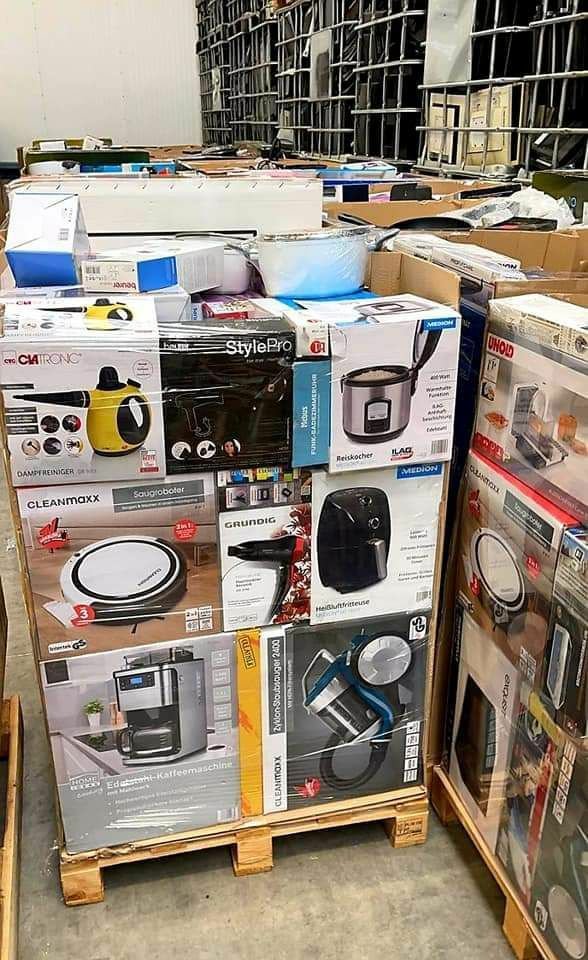 Pallet of kitchen appliances-Bulk liquidation sales
