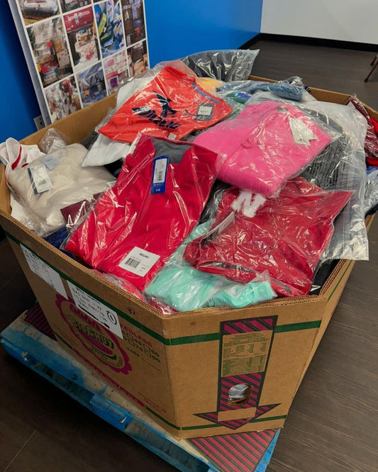 Sport clothing pallets-Bulk liquidation sales