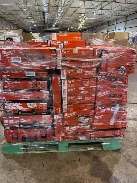 Milwaukee tool pallets milwaukee tool pallets